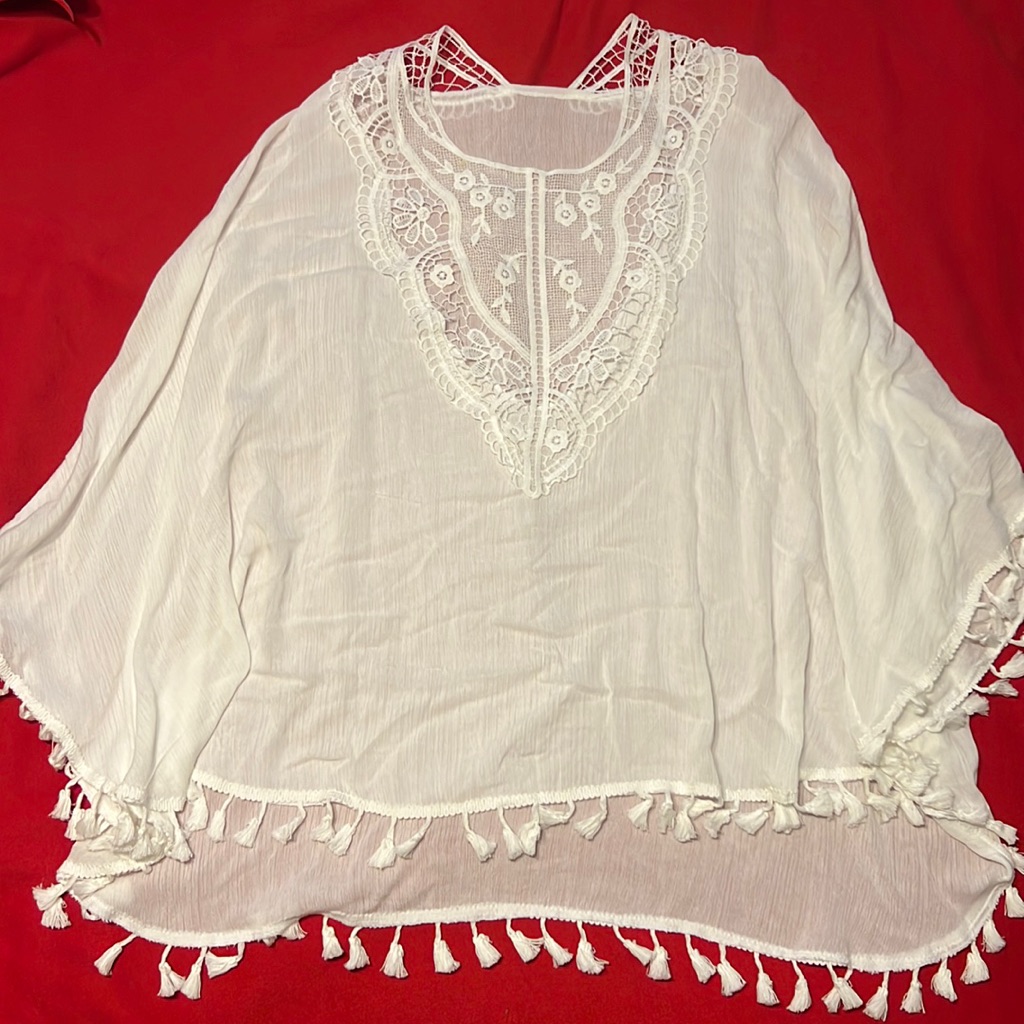G Brand Pancho Top Nwot